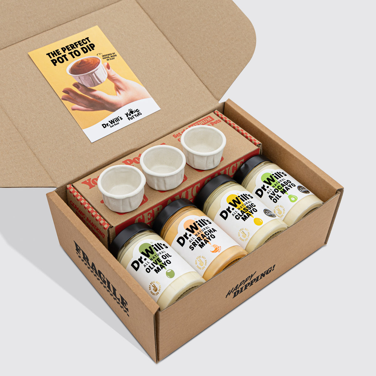 Dr Will's x Young Potters Mayo Gift Set