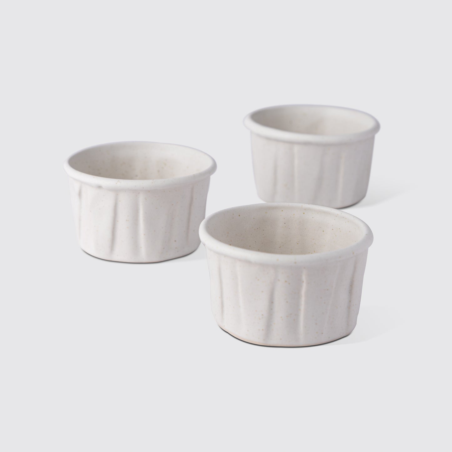 Large Ceramic Sauce Pot (Set of 3)