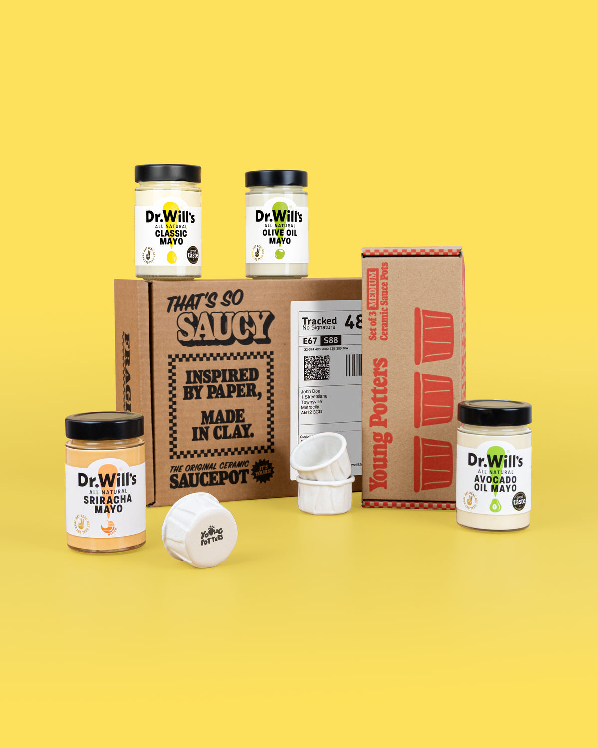 Dr Will's x Young Potters Mayo Gift Set